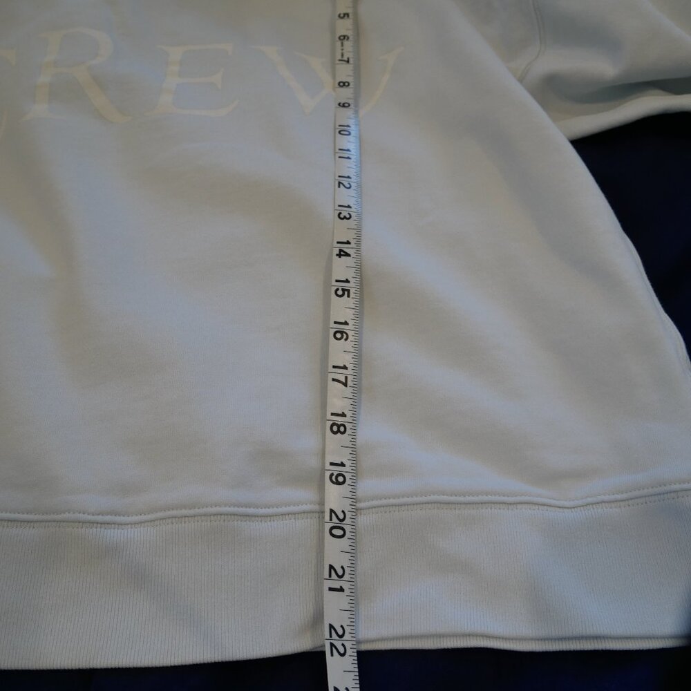 J. Crew Light Blue Sweatshirt - Picture 8 of 8